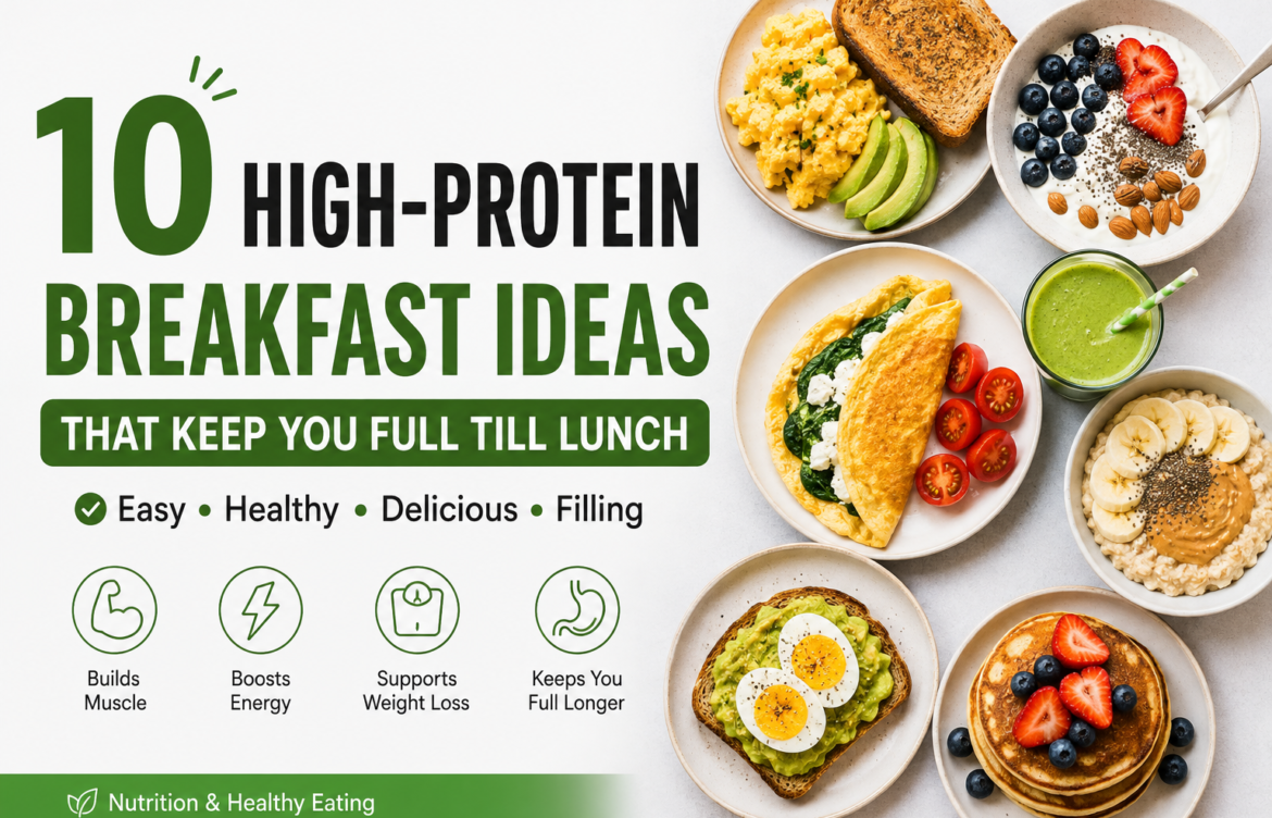 10 High-Protein Breakfast Ideas That Keep You Full Till Lunch